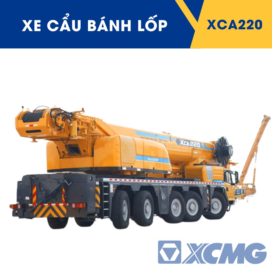 xe cau banh lop 220tan xca220 6